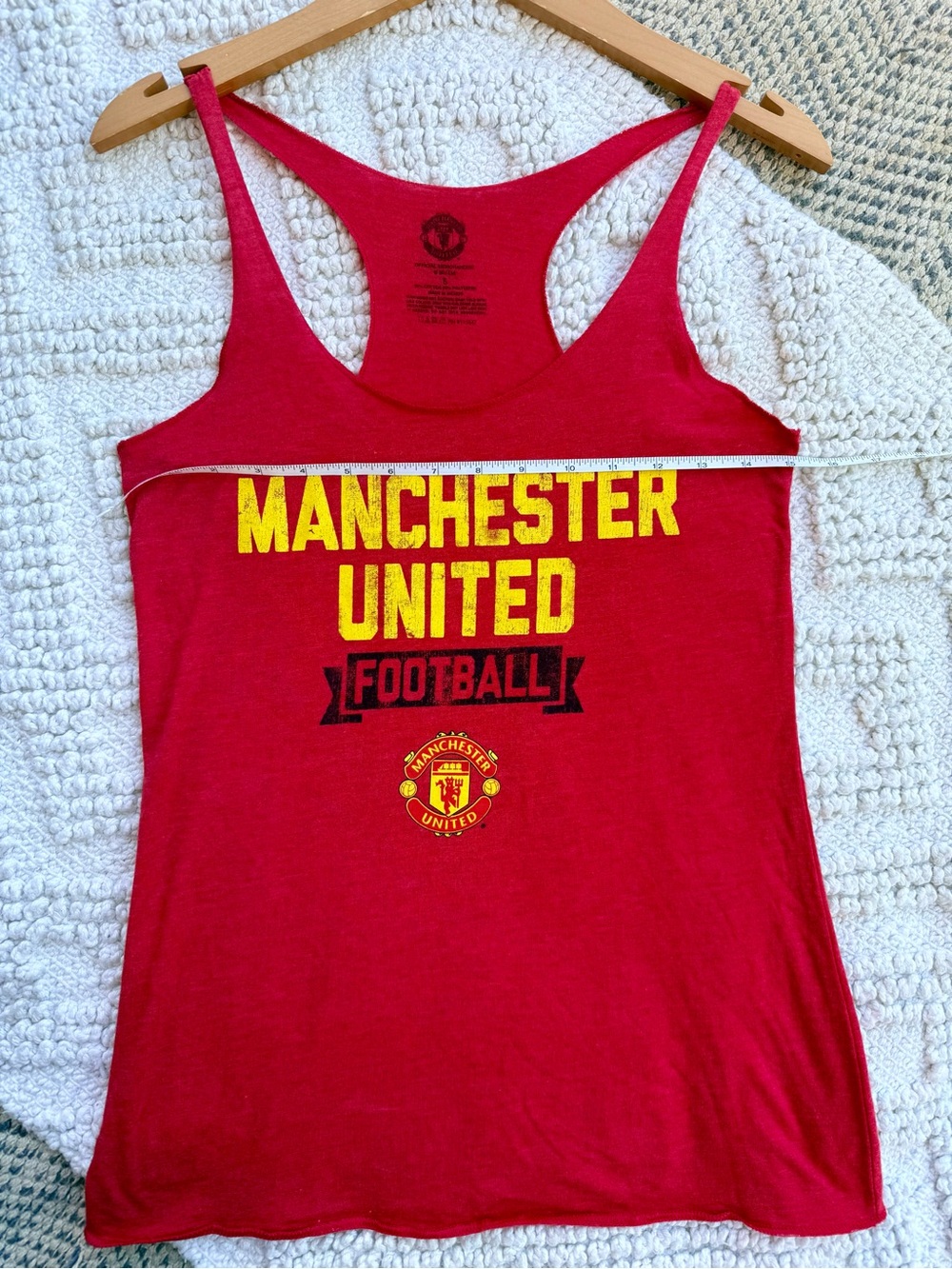 Manchester United Women’s Red Racerback Tank Top